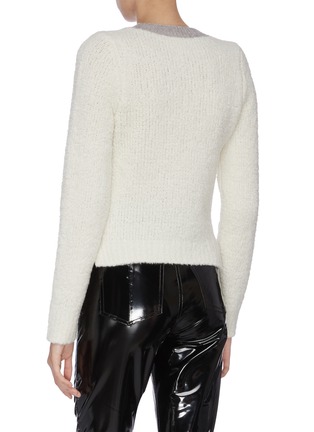 Back View - Click To Enlarge - RAG & BONE - 'Davis' colourblock terry top