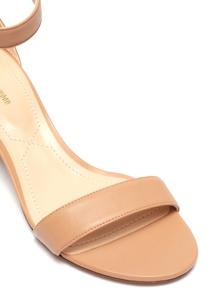 Detail View - Click To Enlarge - NICHOLAS KIRKWOOD - 'Miri' faux pearl ankle strap leather sandals