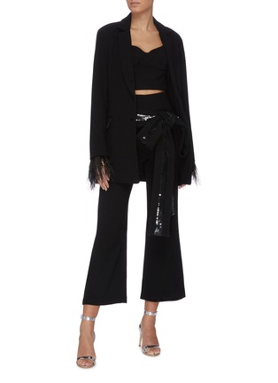Figure View - Click To Enlarge - SILVIA TCHERASSI - 'Devin' belted pants