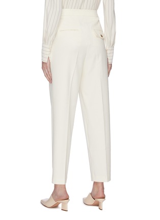 Back View - Click To Enlarge - MIJEONG PARK - Button waist suiting pants