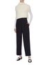 Figure View - Click To Enlarge - MIJEONG PARK - Button waist suiting pants