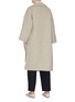 Back View - Click To Enlarge - MIJEONG PARK - Button side patch pocket melton coat