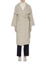 Main View - Click To Enlarge - MIJEONG PARK - Button side patch pocket melton coat