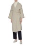 Figure View - Click To Enlarge - MIJEONG PARK - Button side patch pocket melton coat