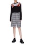 Figure View - Click To Enlarge - SNOW XUE GAO - 'Andres' check plaid shorts
