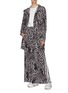 Figure View - Click To Enlarge - NORMA KAMALI - Leopard print hooded cargo jacket