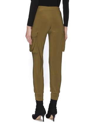 Back View - Click To Enlarge - NORMA KAMALI - Cargo jogging pants