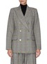 Main View - Click To Enlarge - ZIMMERMANN - 'Espionage' tartan plaid double-breasted blazer
