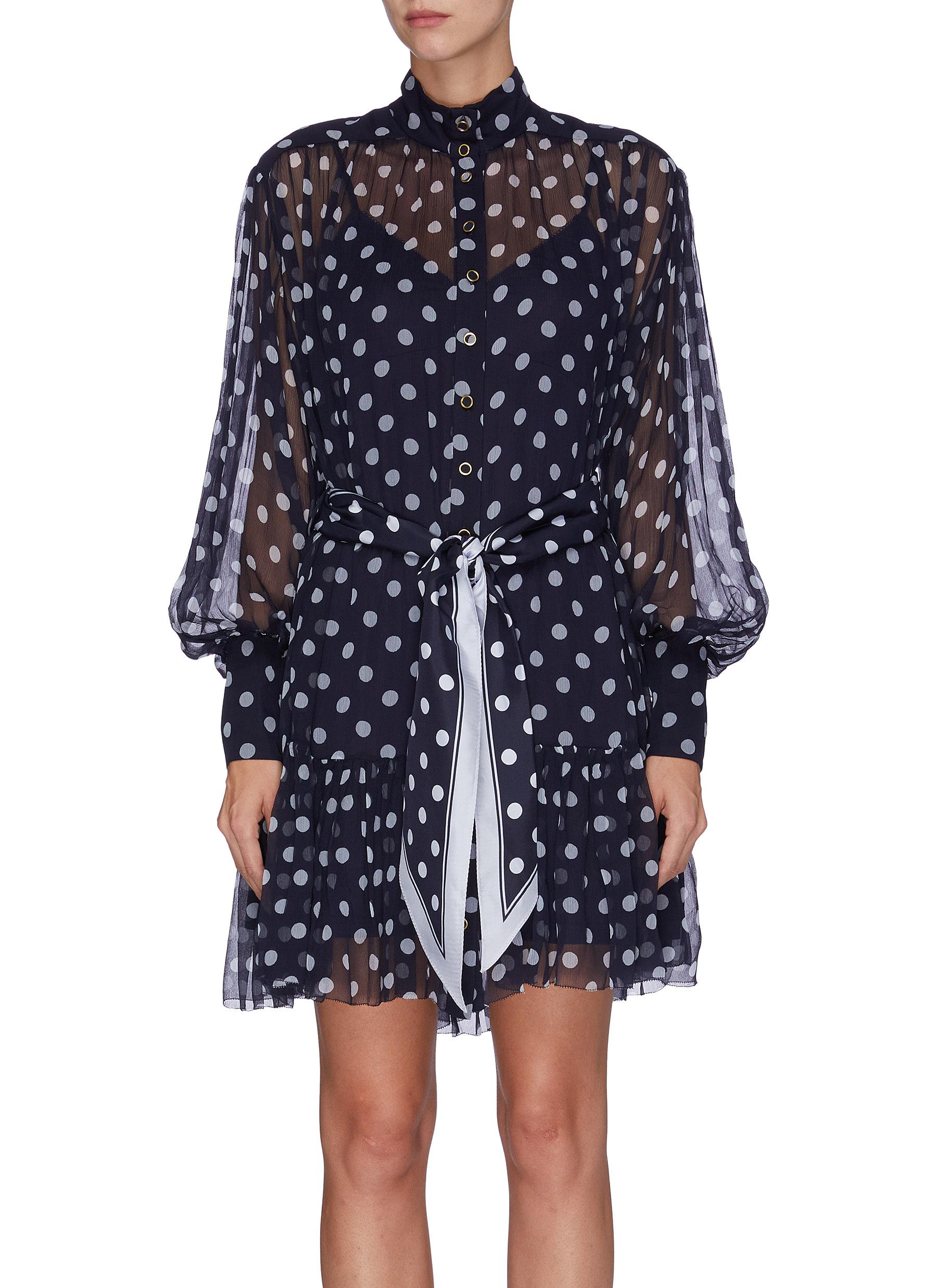 Sabotage polka dot print mini dress by Zimmermann Coshio Online Shop