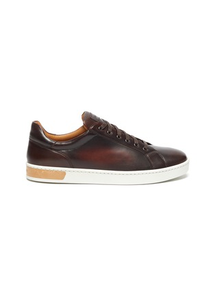 Main View - Click To Enlarge - MAGNANNI - Leather sneakers