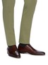 Figure View - Click To Enlarge - MAGNANNI - Slant lace-up leather Oxfords