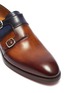 Detail View - Click To Enlarge - MAGNANNI - Colourblock double monk strap leather shoes