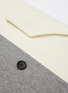  - THE KEIJI - Belted layered colourblock melton trench coat
