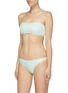 Figure View - Click To Enlarge - PEONY - Mint' dot print Econyl™ bikini bottoms