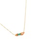 Detail View - Click To Enlarge - ALIITA - 'Nadadora Completo' swimmer pendant 9k yellow gold necklace