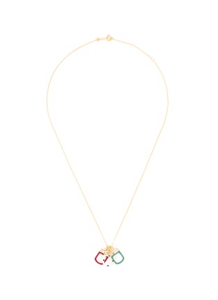 Main View - Click To Enlarge - ALIITA - 'Ice Pop' pendant 9k yellow gold necklace