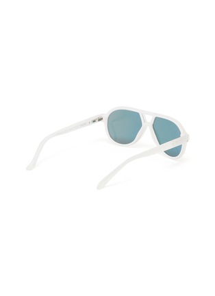 Figure View - Click To Enlarge - SONS + DAUGHTERS - 'Rocky II' mirror acetate aviator kids sunglasses