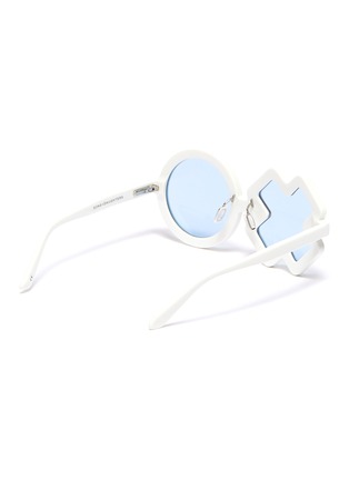 Figure View - Click To Enlarge - SONS + DAUGHTERS - 'XO' frame acetate kids sunglasses