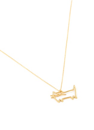 Detail View - Click To Enlarge - ALIITA - 'Gato' cat pendant 9k yellow gold necklace