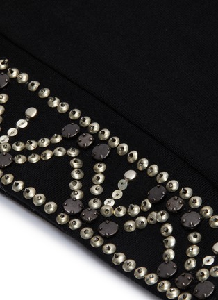  - ISABEL MARANT - 'Yelani' bead embellished cuff top
