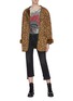 Figure View - Click To Enlarge - R13 - Leopard print oversized jacket