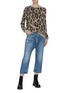 Figure View - Click To Enlarge - R13 - Drop crotch jeans