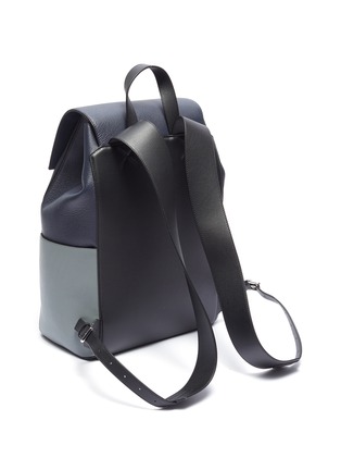 Detail View - Click To Enlarge - LOEWE - 'Puzzle' colourblock leather backpack