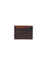 Main View - Click To Enlarge - LOEWE - 'Puzzle' colourblock leather card holder