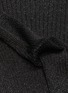  - ROLAND MOURET - 'Kiruna' split cuff metallic sweater