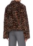 Back View - Click To Enlarge - YVES SALOMON - Leopard print lambskin fur jacket