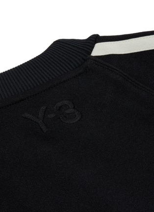  - Y-3 - 3-Stripes sleeve cropped sweatshirt