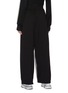 Back View - Click To Enlarge - Y-3 - 3-Stripes inseam wide leg pants