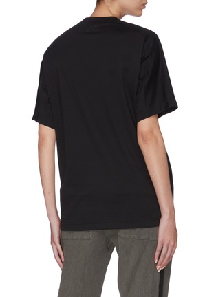 Back View - Click To Enlarge - Y-3 - 'Yohji Letters' print T-shirt