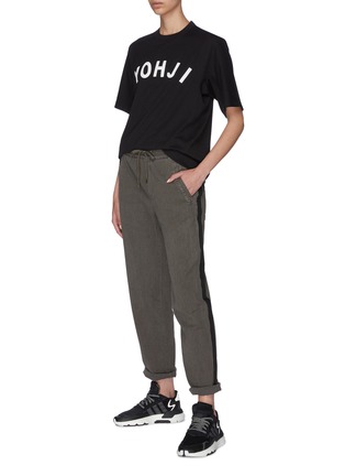 Figure View - Click To Enlarge - Y-3 - 'Yohji Letters' print T-shirt