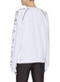 Back View - Click To Enlarge - P.E NATION - 'Highline' logo sleeve sweatshirt