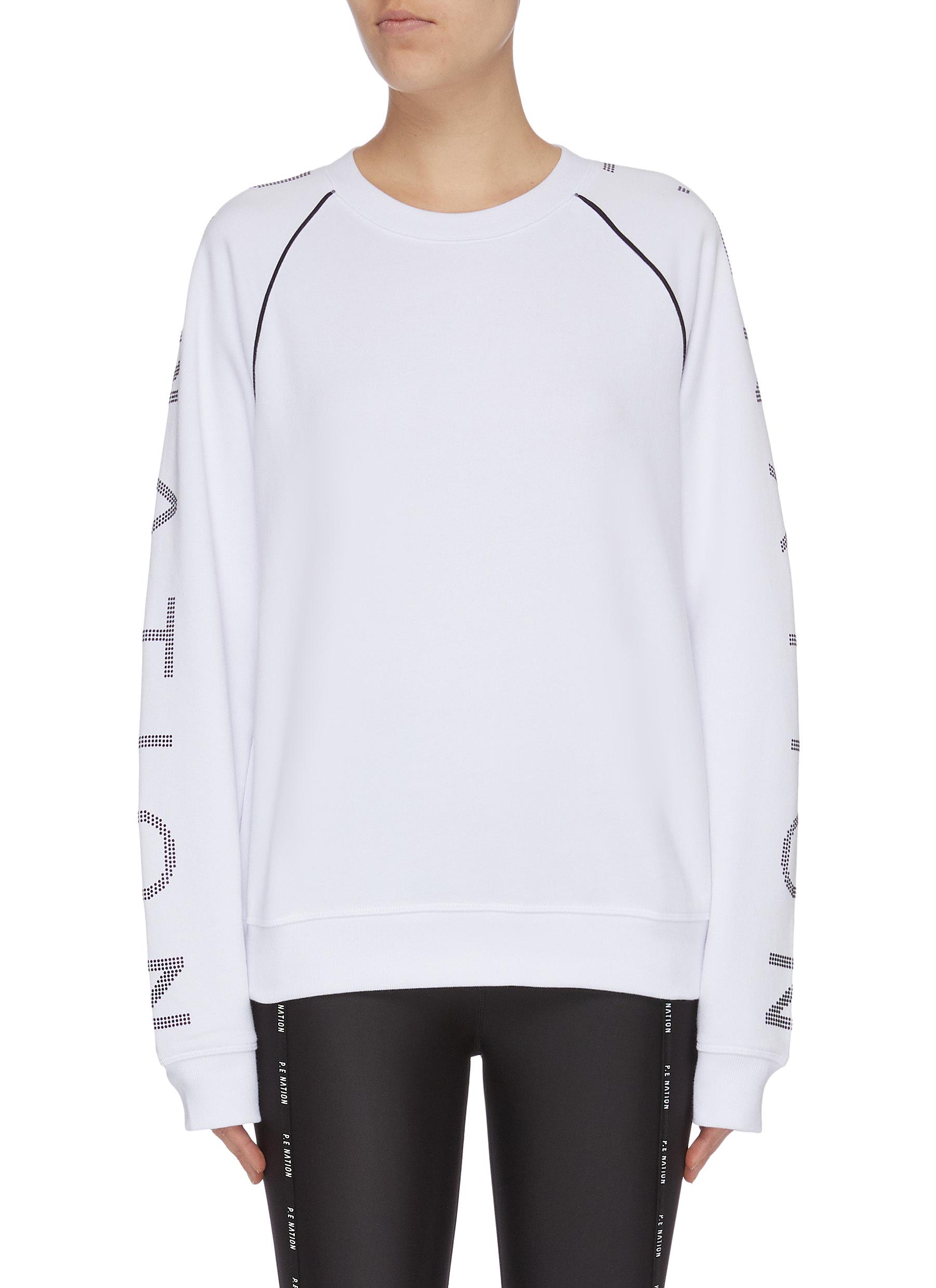Highline logo sleeve sweatshirt by P.E Nation