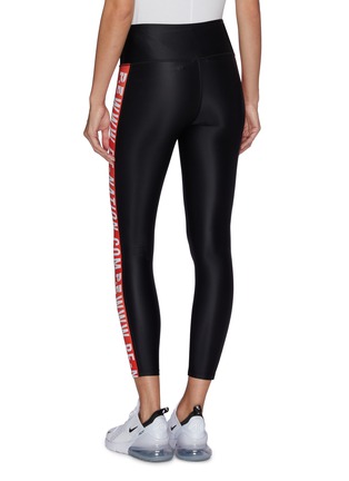 Back View - Click To Enlarge - P.E NATION - 'Domain' logo outseam leggings