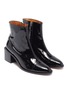 Detail View - Click To Enlarge - CLERGERIE - 'Xoli' patent leather ankle boots
