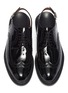Detail View - Click To Enlarge - CLERGERIE - 'Genius' patent leather slingback loafers