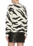 Back View - Click To Enlarge - PHILOSOPHY DI LORENZO SERAFINI - Tiger stripe wool sweater