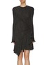 Main View - Click To Enlarge - PHILOSOPHY DI LORENZO SERAFINI - Stud gathered side drape dress