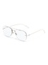 Main View - Click To Enlarge - DIOR - 'Dior Chroma' rimless metal aviator optical glasses
