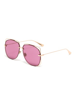 Main View - Click To Enlarge - DIOR - 'Dior Stellaire 6' cutout metal geometric frame sunglasses