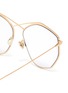 Detail View - Click To Enlarge - DIOR - 'Dior Stellaire 4' mirror metal oversized geometric frame sunglasses
