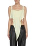 Main View - Click To Enlarge - ELLERY - 'Clapton' drape panel cropped top