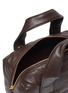 Detail View - Click To Enlarge - DRIES VAN NOTEN - Quilted leather duffle bag