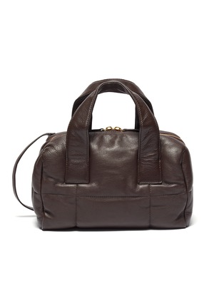 Main View - Click To Enlarge - DRIES VAN NOTEN - Quilted leather duffle bag