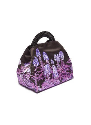 Detail View - Click To Enlarge - DRIES VAN NOTEN - Floral print fabric top handle bag