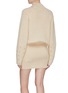 Back View - Click To Enlarge - TOGA ARCHIVES - Strass trim wrap neck sweater