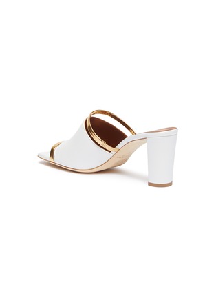  - MALONE SOULIERS - 'Demi' metalic strap leather sandals